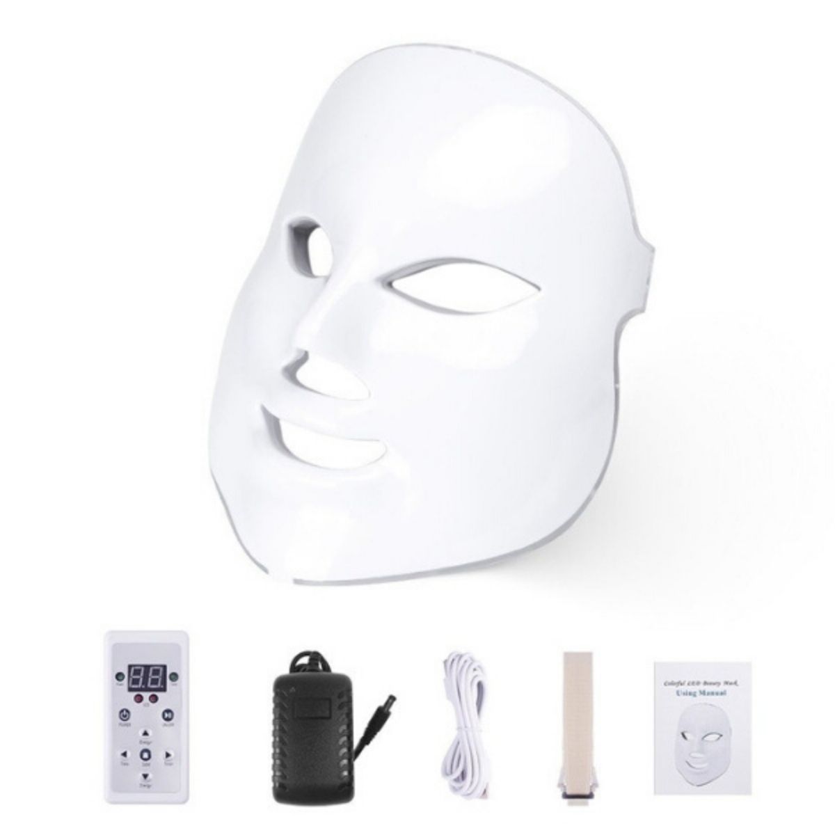 7 Colors Led Face Rejuvenation Mask 